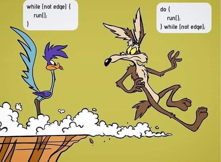 A Meme About While Loops